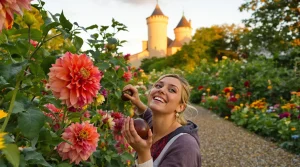 Avec 400 variétés de dahlias et un conservatoire de la tomate, ce château du Val de Loire cache un jardin d’Éden