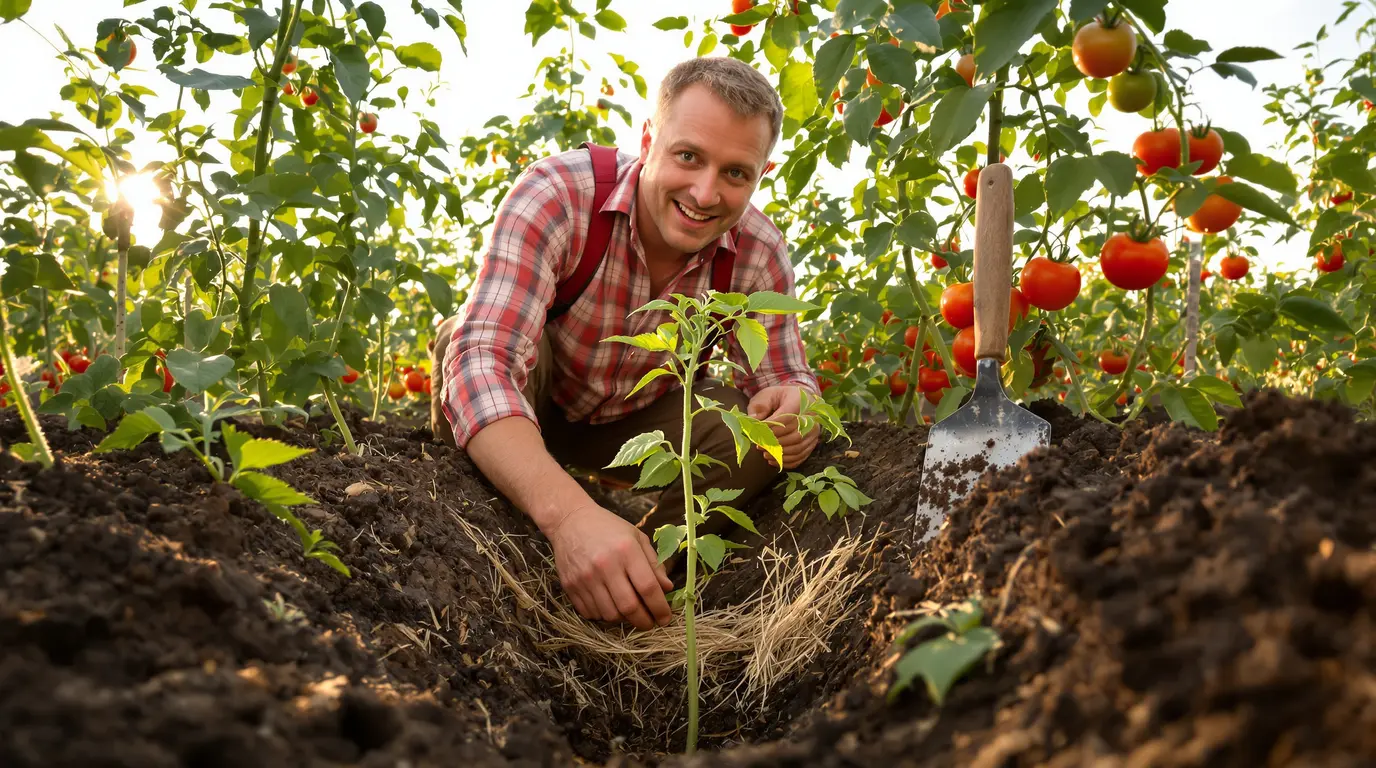 Ce conseil de mon maraîcher a doublé mes récoltes de tomates tout l'été dernier, voici pourquoi Ce conseil de mon maraîcher a doublé mes récoltes de tomates tout l'été dernier, voici pourquoi