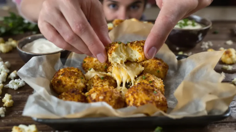 Accueil « J’en fais à chaque apéro d’hiver » : mes croquettes de chou-fleur dorées au four, prêtes en 30 minutes