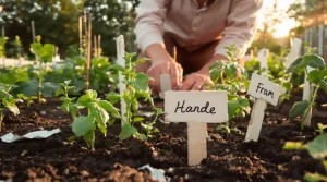 Les anciens n’utilisaient pas d’étiquettes plastiques au potager : leur astuce oubliée marche encore mieux